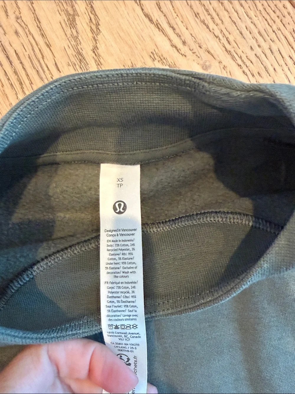 lululemon loungeful crewneck and high rise sweatpant matching set
